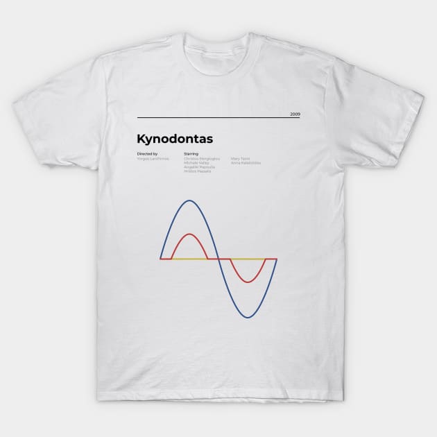 Kynodontas - Dogtooth - ΚΥΝΟΔΟΝΤΑΣ - Minimalist Movie Poster - Yorgos Lanthimos T-Shirt by notalizard